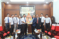 Phó Chủ tịch UBND tỉnh Lê Hữu Hoàng thăm các đơn vị trực chiến dịp Tết