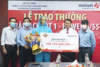 Tại Nha Trang: Vietlott trao giải Jackpot 1 trị giá hơn 108 tỷ đồng