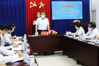 Ông Nguyễn Hải Ninh - Ủy viên Trung ương Đảng, Bí thư Tỉnh ủy làm việc với Sở Công Thương