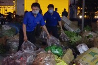 UBMTTQ Việt Nam TP. Nha Trang tiếp nhận 20 tấn rau củ, quả từ Đà Lạt