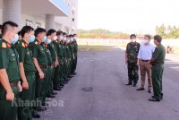 Bí thư Tỉnh ủy Nguyễn Hải Ninh thăm, kiểm tra tại khu cách ly, bệnh viện dã chiến