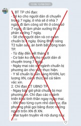 Thông tin TP. Nha Trang chỉ đạo "không cho người dân di chuyển trong 7 ngày" là tin giả