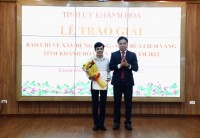 Trao Giải báo chí về Xây dựng Đảng tỉnh Khánh Hòa năm 2022