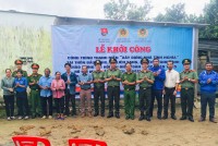 Khởi công xây dựng Nhà tình nghĩa cho hộ nghèo huyện Khánh Vĩnh