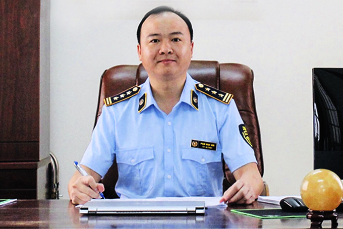 Ông Phạm Ngọc Sơn - Quyền Cục trưởng Cục Cục Quản lý thị trường tỉnh Khánh Hòa