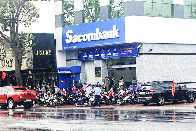 Phòng Giao dịch Sacombank TP. Cam Ranh.